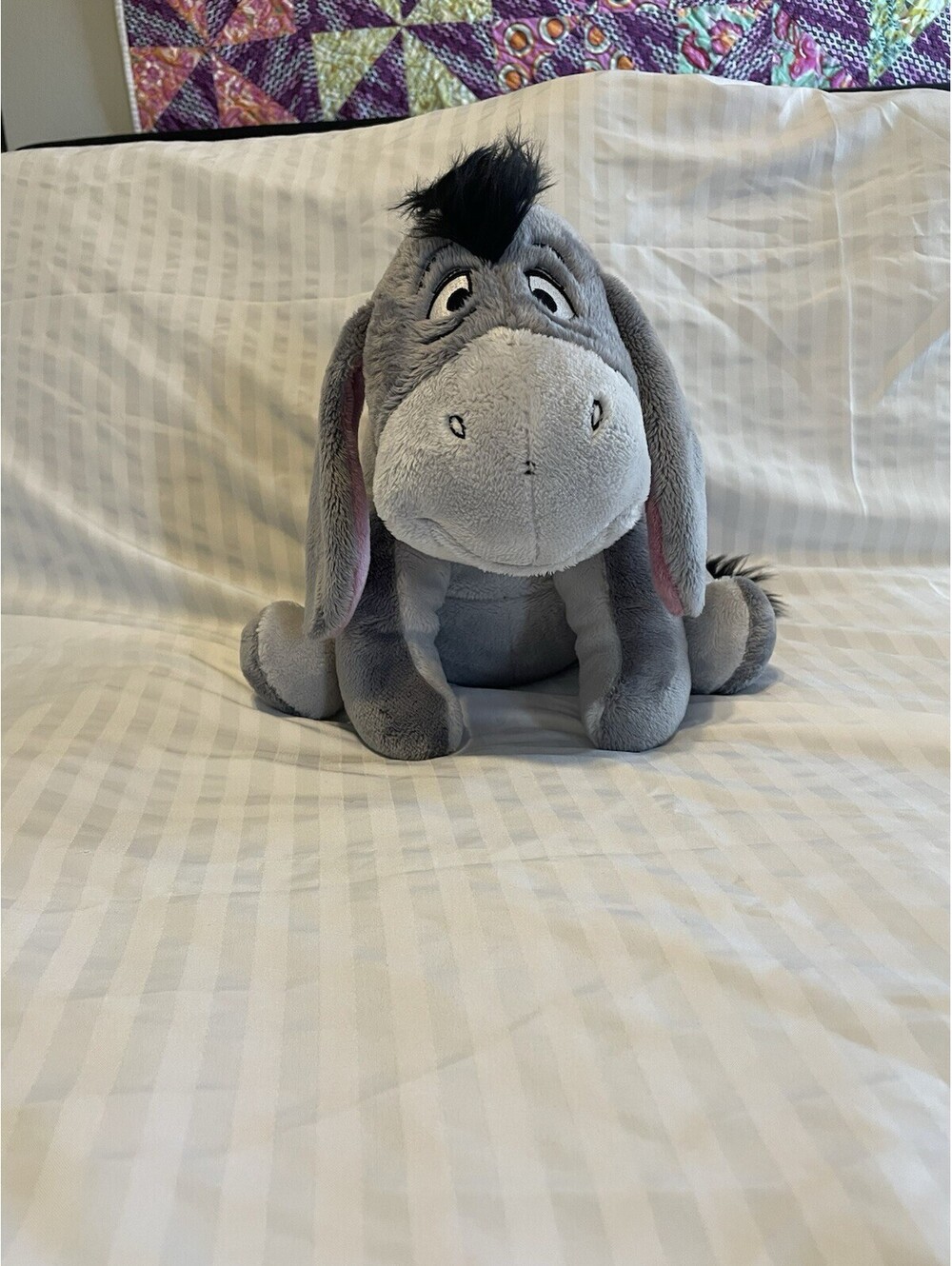 Disney Store Eeyore Large 16” Plush Winnie the Pooh with Detachable Tail